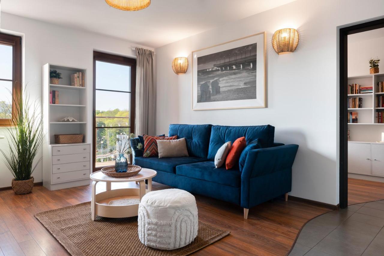 Blue Mare Jagiellonska Kladka Przy Morzu I Pkp Apartment โควอบเซก ภายนอก รูปภาพ